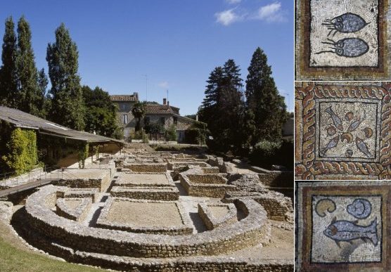 Visite de la villa gallo-romaine de Montcaret